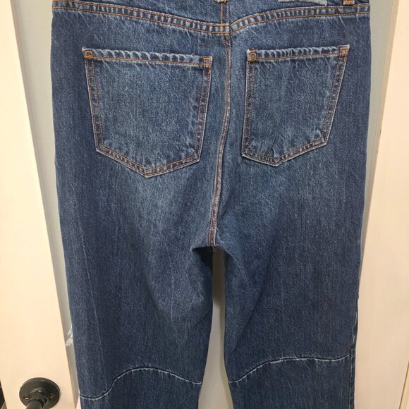 Revice Patchwork Jeans Women’s Size 28 Made in USA Straight Leg High Rise - Picture 14 of 16